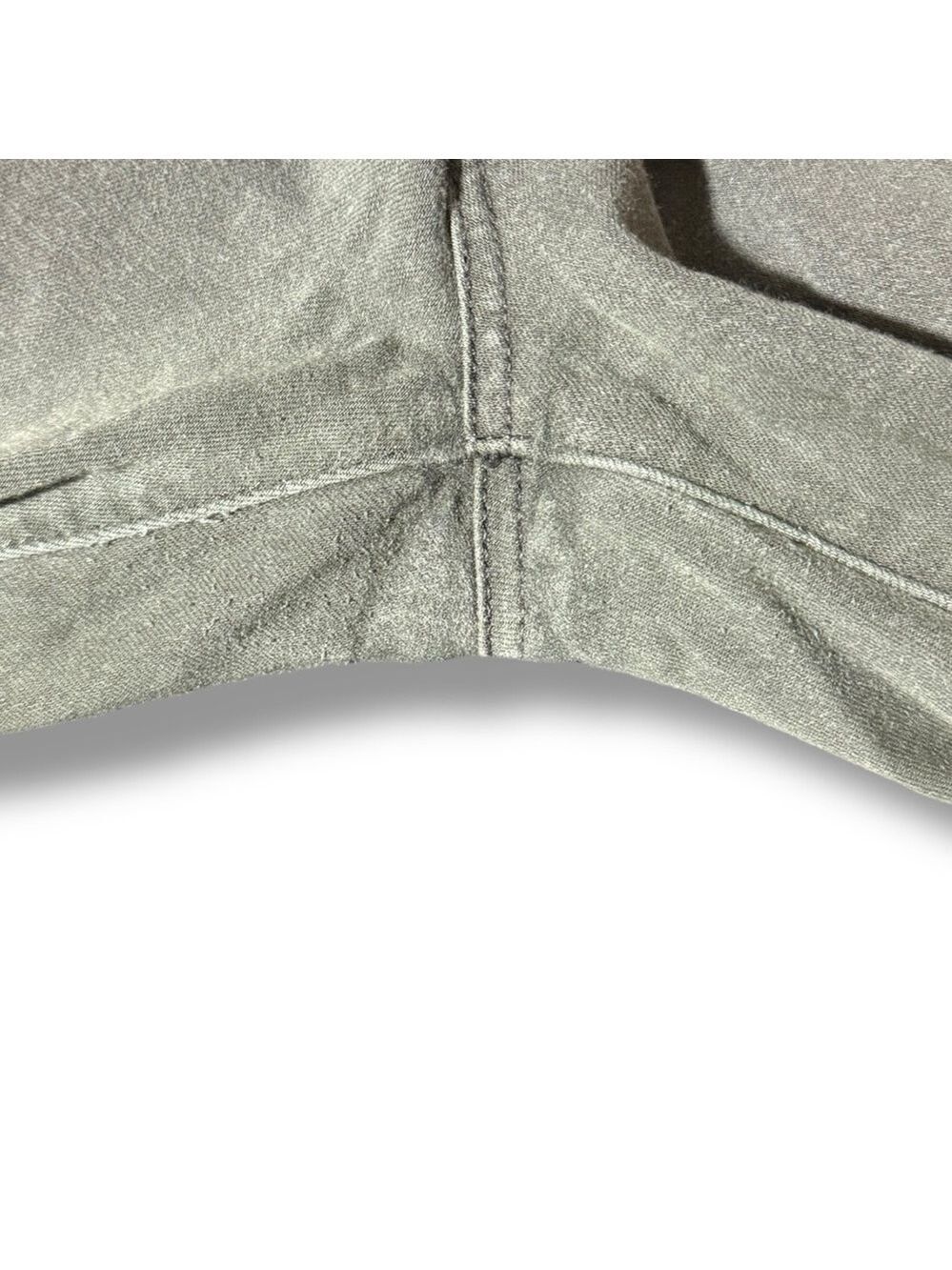 PAIGE Women’s Christy Ankle Cargo Pants Olive Size 31 - Picture 6 of 8